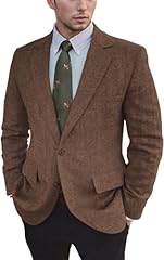 Men tweed blazer for sale  Delivered anywhere in USA 