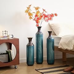 Tall blue metal for sale  Delivered anywhere in USA 