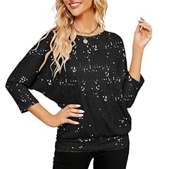 Women black sequin for sale  Delivered anywhere in USA 