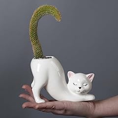 Ceramic tailless cat for sale  Delivered anywhere in USA 