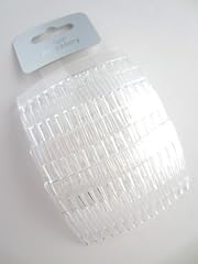 Clear plastic hair for sale  Delivered anywhere in UK