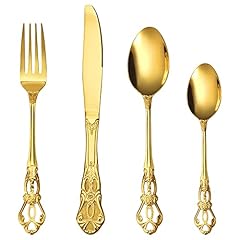 Royal golden cutlery for sale  Delivered anywhere in UK