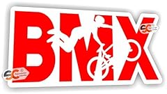 Sticker autocollant bmx d'occasion  Livré partout en France