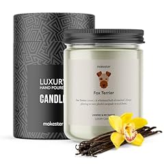 Fox terrier candle for sale  Delivered anywhere in UK