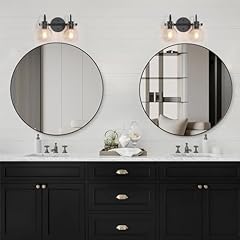 Black bathroom mirrors for sale  Delivered anywhere in USA 
