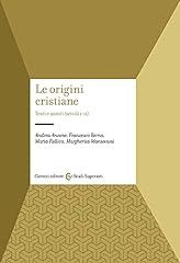 Origini cristiane. testi usato  Spedito ovunque in Italia 
