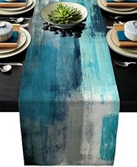 Teal grey table for sale  Delivered anywhere in USA 