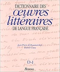 Dictionnaire oeuvres littérai d'occasion  Livré partout en France