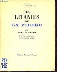 Godoy armand litanies d'occasion  Livré partout en France