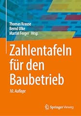 Zahlentafeln den baubetrieb gebraucht kaufen  Wird an jeden Ort in Deutschland