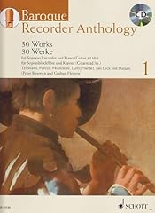 Baroque recorder anthology d'occasion  Livré partout en France