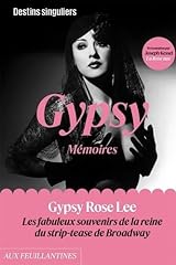 Gypsy mémoires fabuleux d'occasion  Livré partout en France