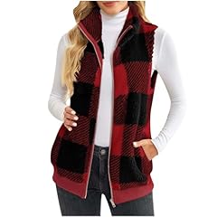 Fleece gilet women for sale  Delivered anywhere in UK