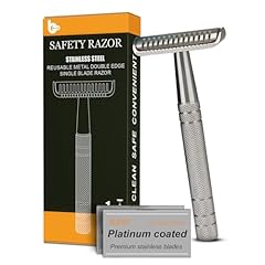 Silver safety razor for sale  Delivered anywhere in USA 