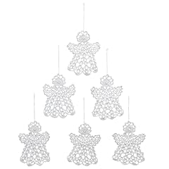Crocheted angel ornaments for sale  Delivered anywhere in USA 