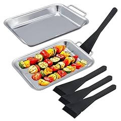 Edelstahl grillpfännchen set gebraucht kaufen  Wird an jeden Ort in Deutschland