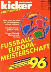 Sonderheft fussball europameis gebraucht kaufen  Wird an jeden Ort in Deutschland