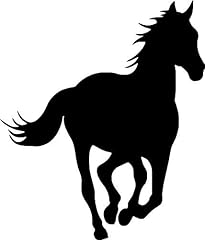 Lightningsigns horse silhouett for sale  Delivered anywhere in UK