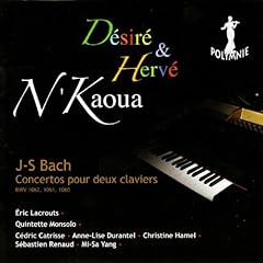 Bach concertos claviers d'occasion  Livré partout en Belgiqu