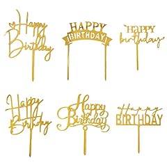 Gold cake topper for sale  Delivered anywhere in USA 