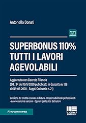 Superbonus 110 tutti usato  Spedito ovunque in Italia 