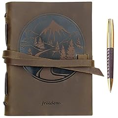 Leather journal mountain for sale  Delivered anywhere in UK