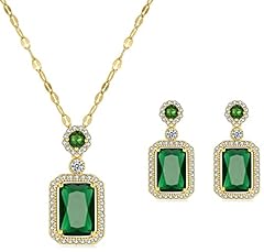 Lylymimi emerald jewelry for sale  Delivered anywhere in USA 