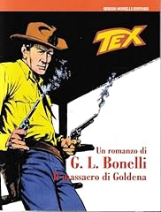 Tex massacro goldena usato  Spedito ovunque in Italia 