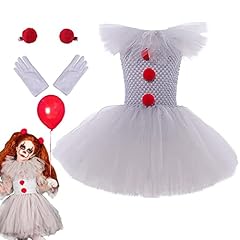 Costume clown spaventoso usato  Spedito ovunque in Italia 