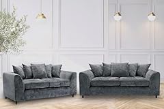 Settee grey sofas for sale  Delivered anywhere in UK