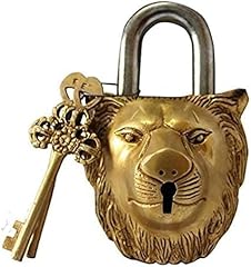 Brass functional padlock for sale  Delivered anywhere in UK