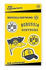 Borussia dortmund aufkleberkar gebraucht kaufen  Wird an jeden Ort in Deutschland