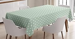Ambesonne mint tablecloth for sale  Delivered anywhere in USA 