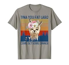 Llama shirt tina for sale  Delivered anywhere in USA 