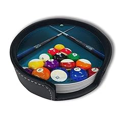 Funcoolcy billiards coasters for sale  Delivered anywhere in USA 