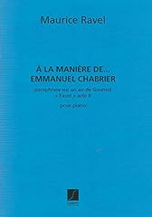 Manière chabrier piano d'occasion  Livré partout en France