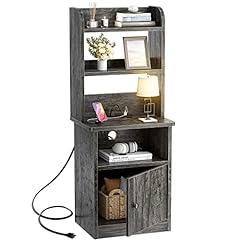Tall nightstand charging for sale  Delivered anywhere in USA 