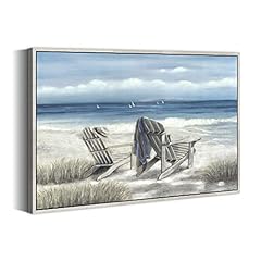 Beach canvas framed for sale  Delivered anywhere in USA 