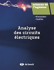 Analyse circuits électriques d'occasion  Livré partout en Belgiqu
