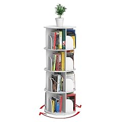 Rotating bookshelf revolving for sale  Delivered anywhere in USA 
