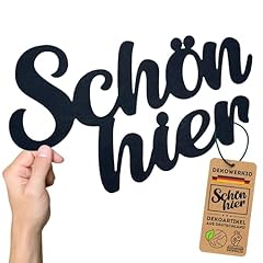 Schön schriftzug schön gebraucht kaufen  Wird an jeden Ort in Deutschland