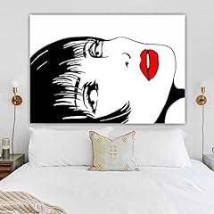 Poster Crepax Valentina Red Lips - Stampato In Alta Risoluzione - Decorazioni da Muro Soggiorno Camera da Letto Ufficio usato  Spedito ovunque in Italia 