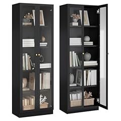 Ironmix black bookshelf for sale  Delivered anywhere in USA 