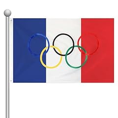 Olympique drapeau drapeau d'occasion  Livré partout en France