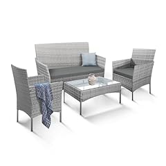 Keplin piece rattan for sale  Delivered anywhere in UK