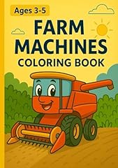 Farm machines coloring for sale  Delivered anywhere in UK