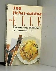 100 fiches cuisine d'occasion  Livré partout en France