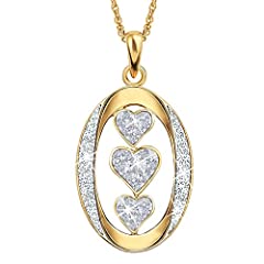 Used, My Daughter "I Love You" Pendant - Gold Necklace Jewelry for sale  Delivered anywhere in USA 