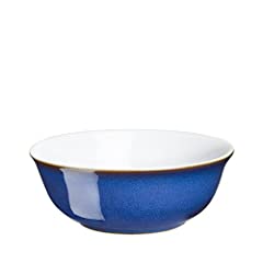 Denby Imperial Blue Soup/Cereal Bowl 16 cm for sale  Delivered anywhere in UK