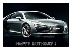 Happy birthday audi for sale  Delivered anywhere in UK